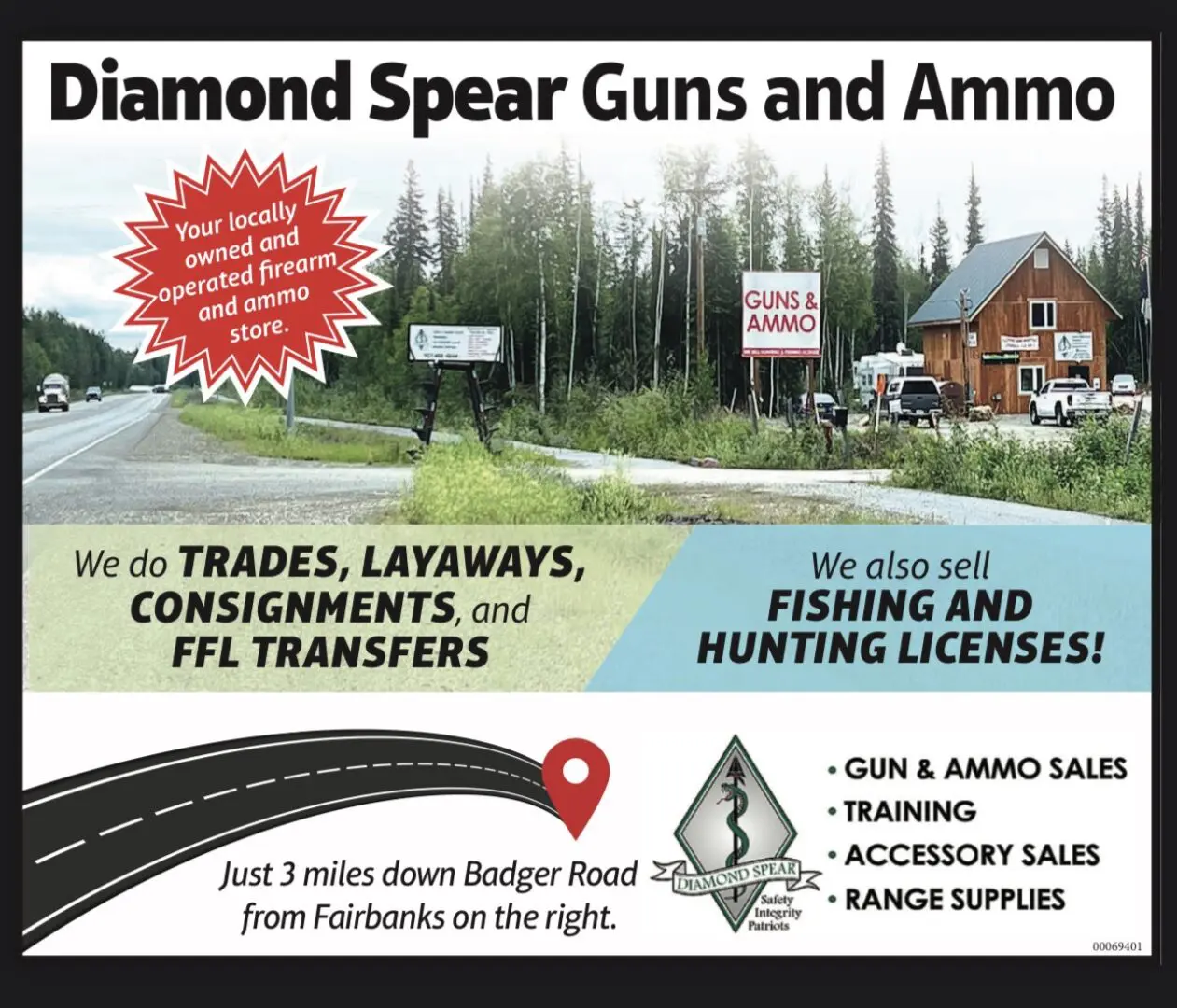 DS guns and ammo flier